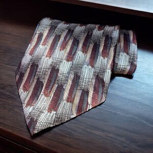 J.Garcia Paris in the Rain Collection Fifteen 100% Silk Neck Tie